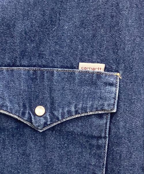 CarHartt（カーハート）CarHartt (カーハート) 長袖シャツ インディゴ サイズ:−の古着・服飾アイテム