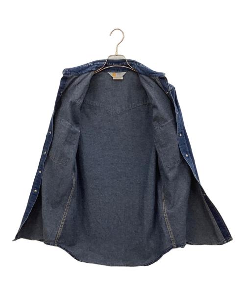 CarHartt（カーハート）CarHartt (カーハート) 長袖シャツ インディゴ サイズ:−の古着・服飾アイテム