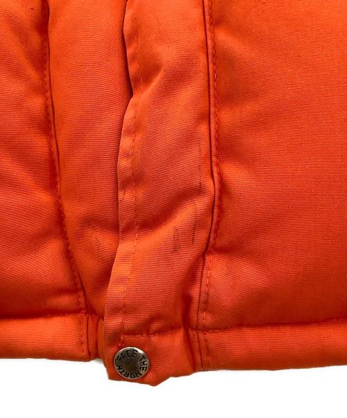 THE NORTH FACE（ザ ノース フェイス）THE NORTH FACE (ザ ノース フェイス) ダウンベスト オレンジ サイズ:XLの古着・服飾アイテム