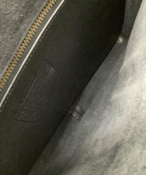 COACH（コーチ）COACH (コーチ) レザーハンドバッグ ブラック サイズ:−の古着・服飾アイテム