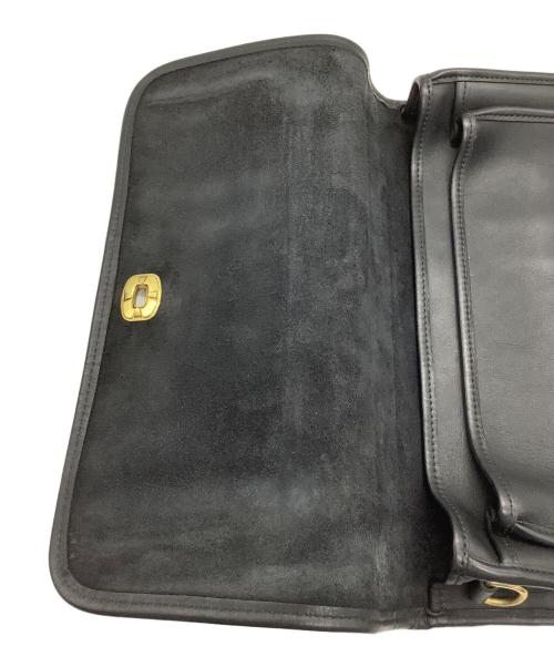 COACH（コーチ）COACH (コーチ) レザーハンドバッグ ブラック サイズ:−の古着・服飾アイテム