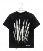 COMME des GARCONS HOMMEコムデギャルソン オム）の古着「半袖Tシャツ」｜ブラック