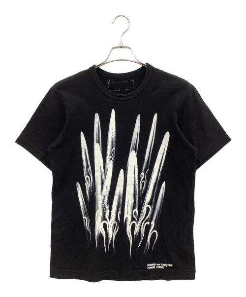 COMME des GARCONS HOMME（コムデギャルソン オム）COMME des GARCONS HOMME (コムデギャルソン オム) 半袖Tシャツ ブラック サイズ:不明の古着・服飾アイテム