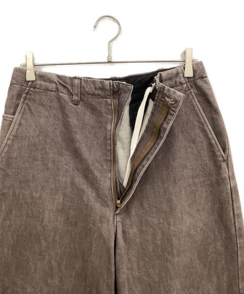 e.sen（イーセン）e.sen (イーセン) デニムパンツ ブラウン サイズ:表記無しの古着・服飾アイテム