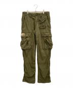 POLO JEANSポロジーンズ）の古着「カーゴパンツ」｜オリーブ