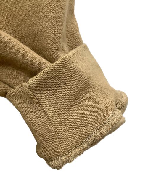 SUPREME（シュプリーム）SUPREME (シュプリーム) Micro Logo Hooded Sweatshirt ライトタン サイズ:Lの古着・服飾アイテム