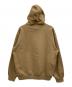 SUPREME (シュプリーム) Micro Logo Hooded Sweatshirt ライトタン サイズ:L：18000円
