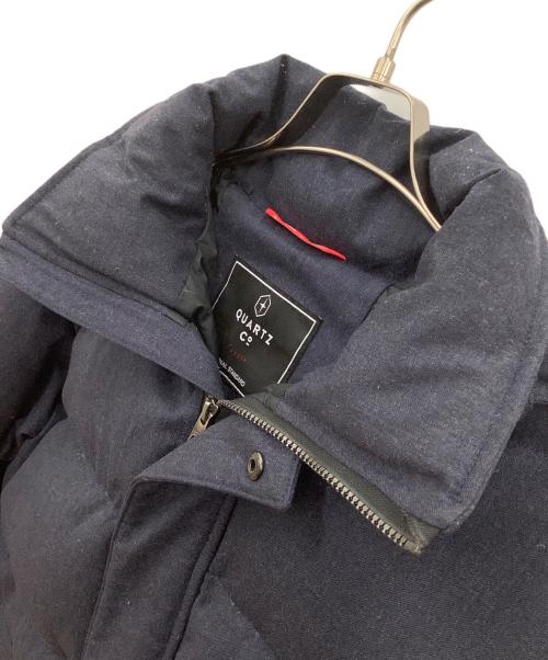QUARTZ（クオーツ）QUARTZ (クオーツ) JOURNAL STANDARD (ジャーナルスタンダード) ダウンジャケット ネイビー サイズ:XSの古着・服飾アイテム