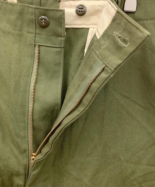 US ARMY（ユーエスアーミー）US ARMY (ユーエスアーミー) ウールトラウザーパンツ カーキ サイズ:W35-39の古着・服飾アイテム