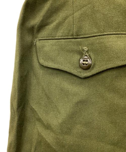 US ARMY（ユーエスアーミー）US ARMY (ユーエスアーミー) ウールトラウザーパンツ カーキ サイズ:W35-39の古着・服飾アイテム