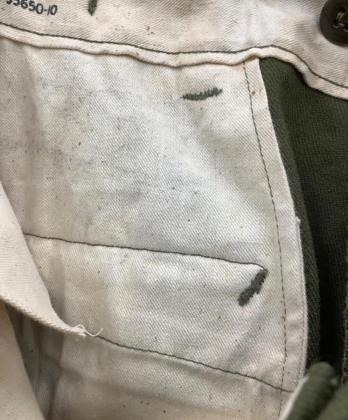 US ARMY（ユーエスアーミー）US ARMY (ユーエスアーミー) ウールトラウザーパンツ カーキ サイズ:W35-39の古着・服飾アイテム