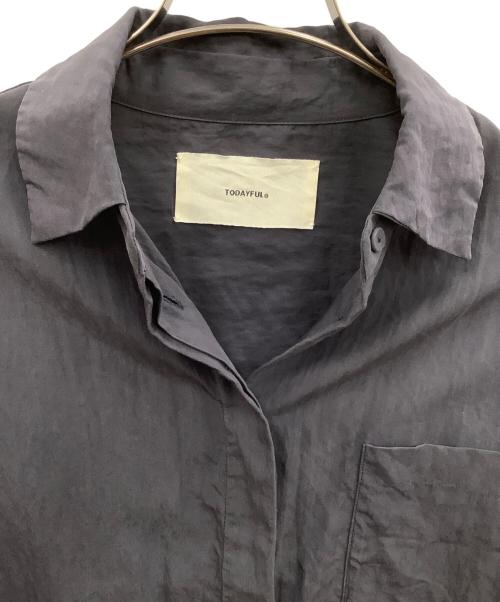 TODAYFUL（トゥデイフル）TODAYFUL (トゥデイフル) 長袖シャツ グレー サイズ:Fの古着・服飾アイテム