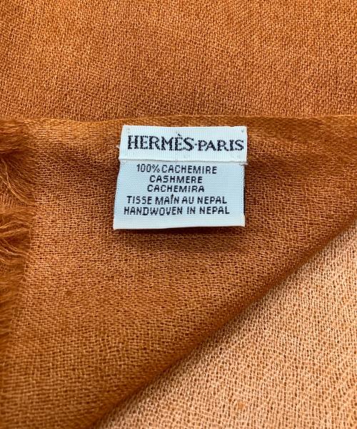 HERMES（エルメス）HERMES (エルメス) 大判ストール オレンジ サイズ:−の古着・服飾アイテム