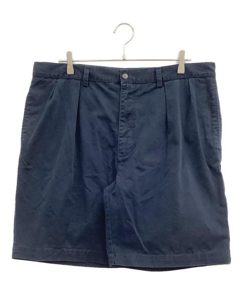 POLO RALPH LAUREN（ポロ・ラルフローレン）POLO RALPH LAUREN (ポロ・ラルフローレン) 2タック チノショートパンツ ネイビー サイズ:W38の古着・服飾アイテム