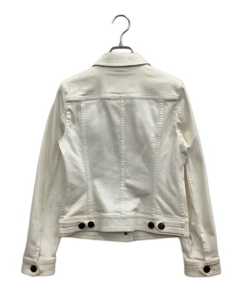 BURBERRY LONDON（バーバリーロンドン）BURBERRY LONDON (バーバリーロンドン) デニムジャケット ホワイト サイズ:38の古着・服飾アイテム