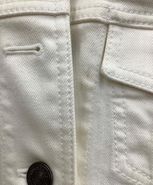BURBERRY LONDON（バーバリーロンドン）BURBERRY LONDON (バーバリーロンドン) デニムジャケット ホワイト サイズ:38の古着・服飾アイテム