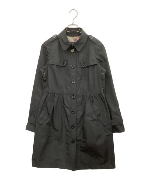 BURBERRY LONDON（バーバリーロンドン）BURBERRY LONDON (バーバリーロンドン) トレンチコート ブラック サイズ:40の古着・服飾アイテム