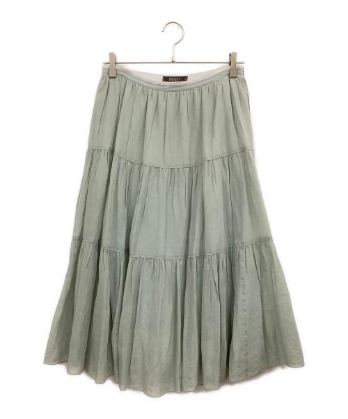 FOXEY（フォクシー）FOXEY (フォクシー) スカート グレー サイズ:42の古着・服飾アイテム