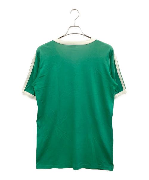 adidas（アディダス）adidas (アディダス) 半袖カットソー グリーン サイズ:XLの古着・服飾アイテム