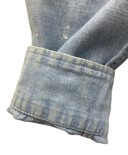 RALPH LAUREN RUGBY（ラルフローレンラグビー）RALPH LAUREN RUGBY (ラルフローレンラグビー) 長袖シャツ インディゴ サイズ:Mの古着・服飾アイテム