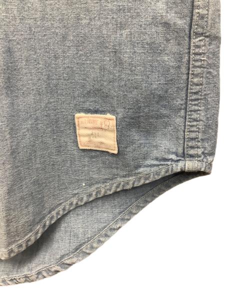 RALPH LAUREN RUGBY（ラルフローレンラグビー）RALPH LAUREN RUGBY (ラルフローレンラグビー) 長袖シャツ インディゴ サイズ:Mの古着・服飾アイテム