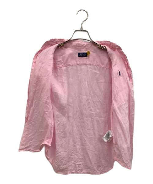 POLO RALPH LAUREN（ポロ・ラルフローレン）POLO RALPH LAUREN (ポロ・ラルフローレン) 半袖シャツ ピンク サイズ:XSの古着・服飾アイテム