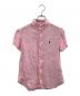 POLO RALPH LAUREN（ポロ・ラルフローレン）の古着「半袖シャツ」｜ピンク