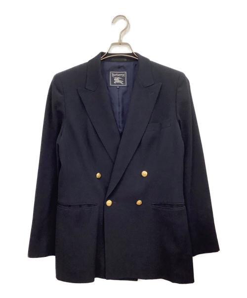 Burberry's（バーバリーズ）Burberry's (バーバリーズ) 金釦ダブルブレストジャケット ネイビー サイズ:40の古着・服飾アイテム