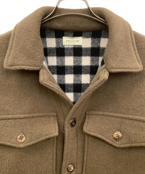 FACTOTUM（ファクトタム）FACTOTUM (ファクトタム) ウールジャケット ブラウン サイズ:44の古着・服飾アイテム