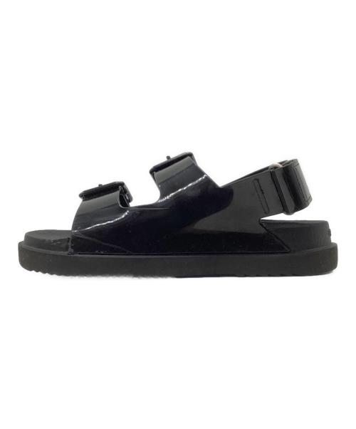 GUCCI（グッチ）GUCCI (グッチ) ミニダブルGサンダル ブラック サイズ:34の古着・服飾アイテム