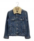 DIESELディーゼル）の古着「ボアジャケット」｜ブルー