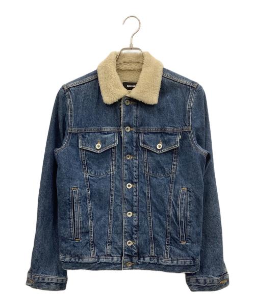 DIESEL（ディーゼル）DIESEL (ディーゼル) ボアジャケット ブルー サイズ:XSの古着・服飾アイテム