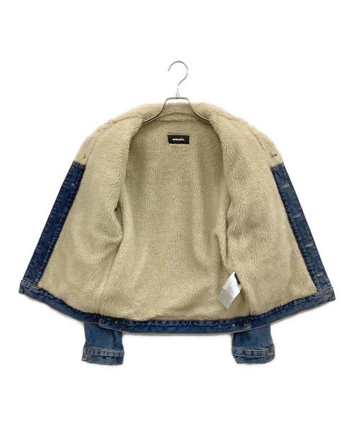 DIESEL（ディーゼル）DIESEL (ディーゼル) ボアジャケット ブルー サイズ:XSの古着・服飾アイテム