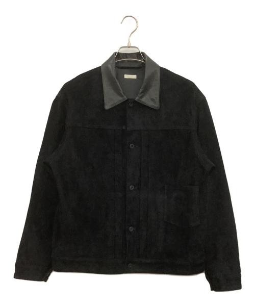 LIDnM（リドム）LIDnM (リドム) Goat Suede Type 1st JKT ブラック サイズ:Lの古着・服飾アイテム