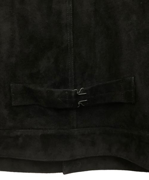 LIDnM（リドム）LIDnM (リドム) Goat Suede Type 1st JKT ブラック サイズ:Lの古着・服飾アイテム