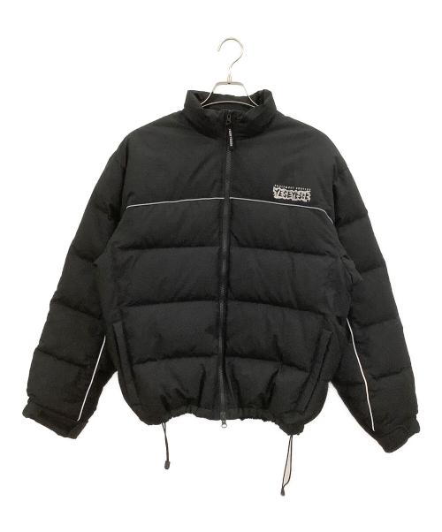 YESEYESEE（イエスアイシー）YESEYESEE (イエスアイシー) Adam et Rope (アダム エ ロペ) Iconic Down Jacket ブラック サイズ:Mの古着・服飾アイテム