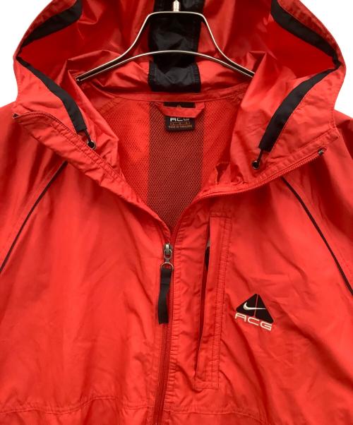 NIKE ACG（ナイキエーシージー）NIKE ACG (ナイキエーシージー) ライトシェルジャケット レッド サイズ:Lの古着・服飾アイテム