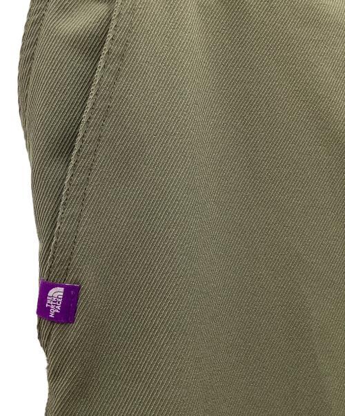 THE NORTHFACE PURPLELABEL（ザ・ノースフェイス パープルレーベル）THE NORTHFACE PURPLELABEL (ザ・ノースフェイス パープルレーベル) Stretch Twill Wide Tapered Field Pants カーキ サイズ:W32の古着・服飾アイテム