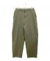 THE NORTHFACE PURPLELABEL（ザ・ノースフェイス パープルレーベル）の古着「Stretch Twill Wide Tapered Field Pants」｜カーキ