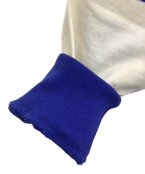 POLO RALPH LAUREN（ポロ・ラルフローレン）POLO RALPH LAUREN (ポロ・ラルフローレン) ポロシャツ ブルー×ホワイト サイズ:Mの古着・服飾アイテム