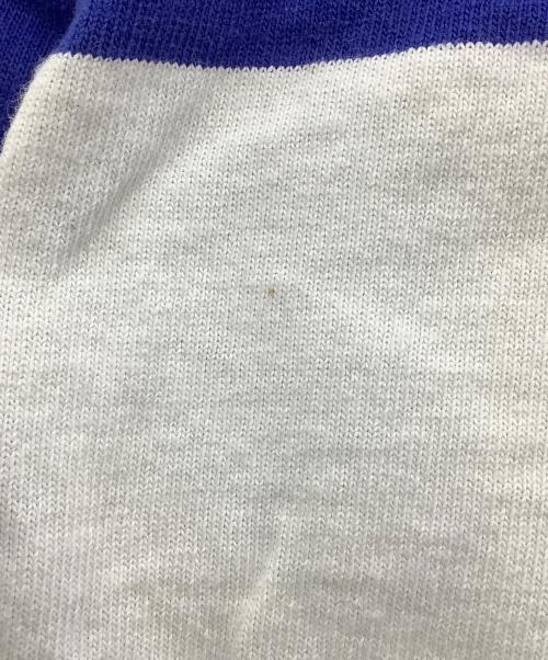 POLO RALPH LAUREN（ポロ・ラルフローレン）POLO RALPH LAUREN (ポロ・ラルフローレン) ポロシャツ ブルー×ホワイト サイズ:Mの古着・服飾アイテム