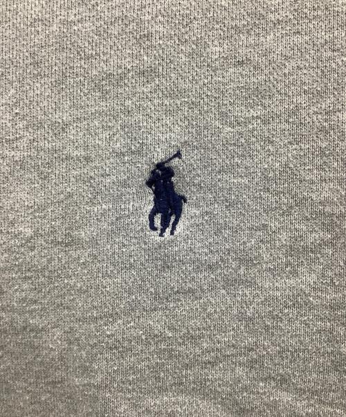 POLO RALPH LAUREN（ポロ・ラルフローレン）POLO RALPH LAUREN (ポロ・ラルフローレン) クルーネックスウェット グレー サイズ:Mの古着・服飾アイテム