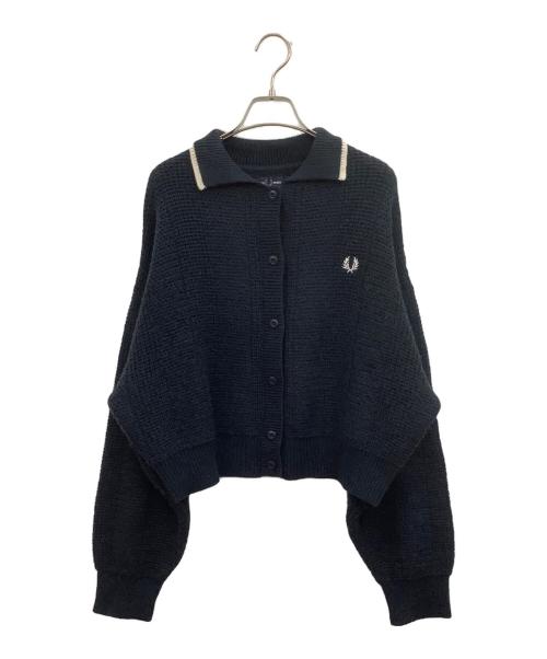 FRED PERRY（フレッドペリー）FRED PERRY (フレッドペリー) RAY BEAMS (レイ ビームス) 別注カラーカーディガン ネイビー サイズ:38の古着・服飾アイテム