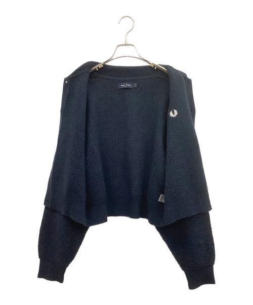 FRED PERRY（フレッドペリー）FRED PERRY (フレッドペリー) RAY BEAMS (レイ ビームス) 別注カラーカーディガン ネイビー サイズ:38の古着・服飾アイテム