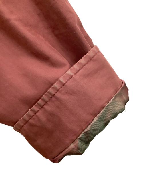 Burberry's（バーバリーズ）Burberry's (バーバリー) フーデッドジャケット レッド サイズ:Lの古着・服飾アイテム