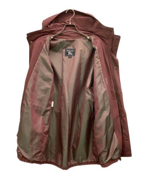 Burberry's（バーバリーズ）Burberry's (バーバリー) フーデッドジャケット レッド サイズ:Lの古着・服飾アイテム