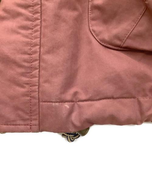 Burberry's（バーバリーズ）Burberry's (バーバリー) フーデッドジャケット レッド サイズ:Lの古着・服飾アイテム