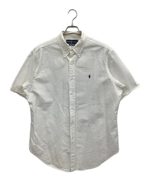 POLO RALPH LAUREN（ポロ・ラルフローレン）POLO RALPH LAUREN (ポロ・ラルフローレン) 半袖シャツ ホワイト サイズ:Lの古着・服飾アイテム