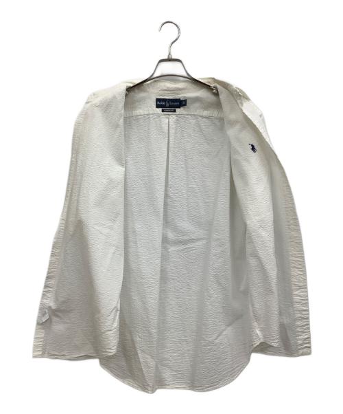 POLO RALPH LAUREN（ポロ・ラルフローレン）POLO RALPH LAUREN (ポロ・ラルフローレン) 半袖シャツ ホワイト サイズ:Lの古着・服飾アイテム