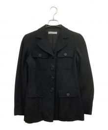 EMPORIO ARMANI（エンポリオ アルマーニ）の古着「テーラードジャケット」｜ブラック